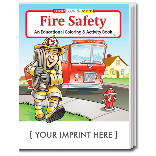 COLORING BOOK - Fire Safety Coloring & Activity Book